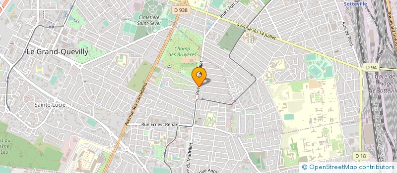 localisation de l'entreprise MAISON LACOINTE  SAINT-ETIENNE-DU-ROUVRAY