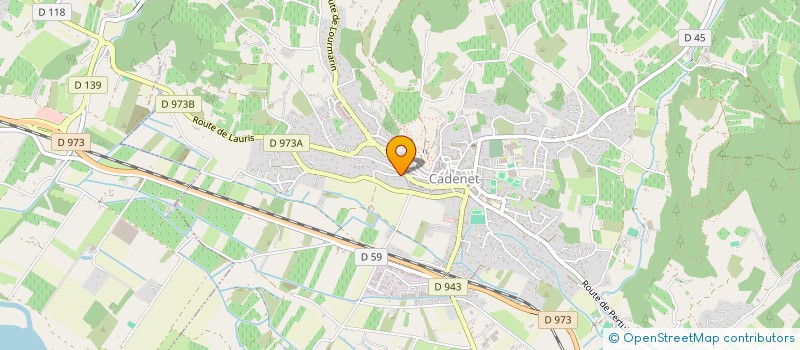 localisation de l'entreprise MAISON LACOSTE  CADENET