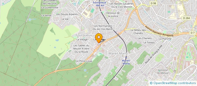 localisation de l'entreprise MAISON LACOSTE  SAINT-GERMAIN-EN-LAYE