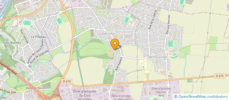 localisation de l'entreprise MAISON LAGREE  GIBERVILLE