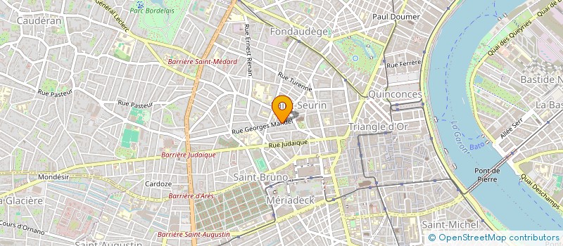 localisation de l'entreprise MAISON LAKALEAU à BORDEAUX