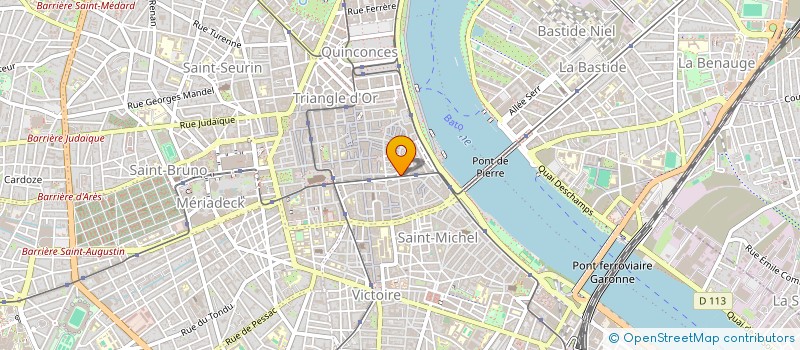 localisation de l'entreprise MAISON LALA à BORDEAUX