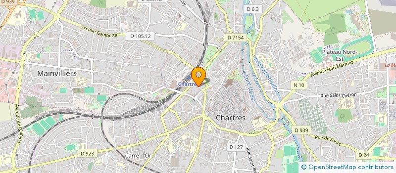 localisation de l'entreprise MAISON LAN XANG à CHARTRES