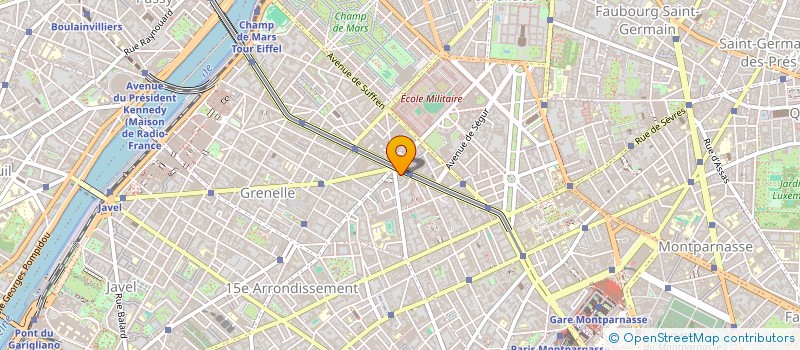 localisation de l'entreprise MAISON LANDEMAINE CAMBRONNE  PARIS