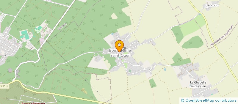 localisation de l'entreprise MAISON LANDON M&N  BOIS-JEROME-SAINT-OUEN