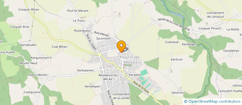 localisation de l'entreprise MAISON LANDOUAR  PLOURIN-LES-MORLAIX