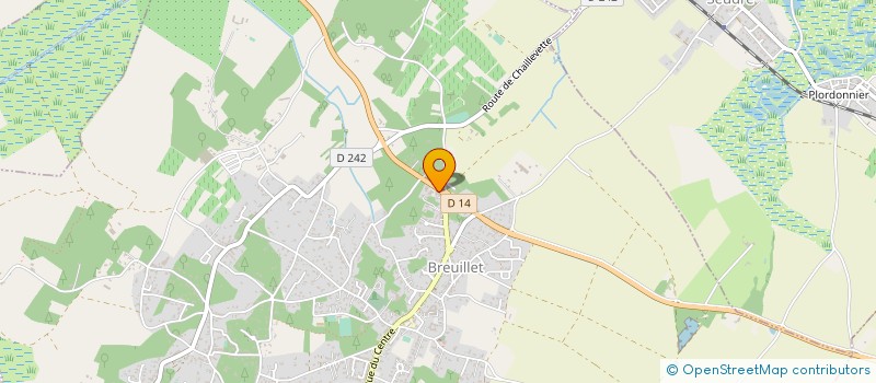 localisation de l'entreprise MAISON LANOUE à BREUILLET