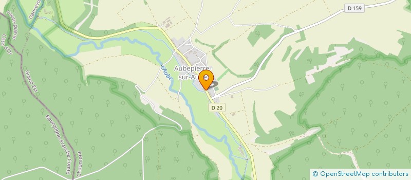 localisation de l'entreprise MAISON LAURENTINE à AUBEPIERRE-SUR-AUBE