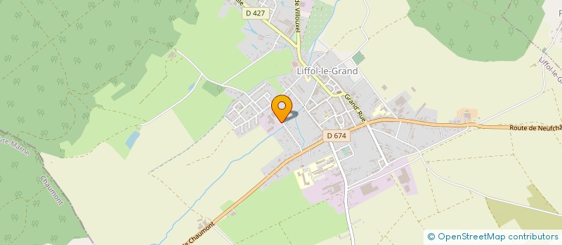 localisation de l'entreprise MAISON LAVAL à LIFFOL-LE-GRAND