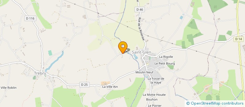 localisation de l'entreprise MAISON LAVILLE à TREBRY