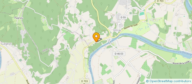 localisation de l'entreprise MAISON LAYAC à VITRAC