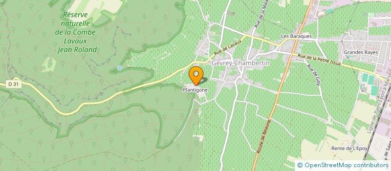 localisation de l'entreprise MAISON LBT  GEVREY-CHAMBERTIN