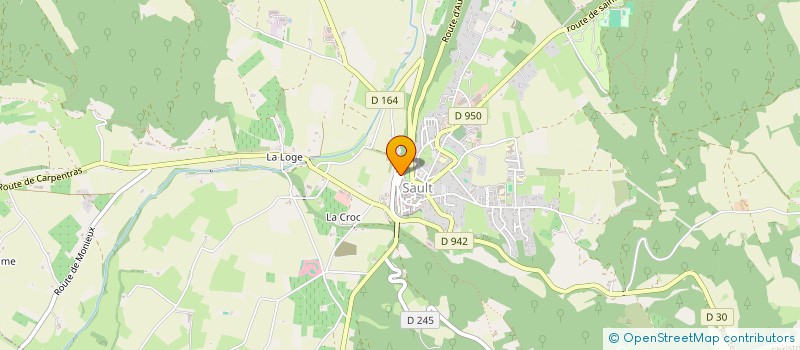 localisation de l'entreprise MAISON LC 1901  SAULT