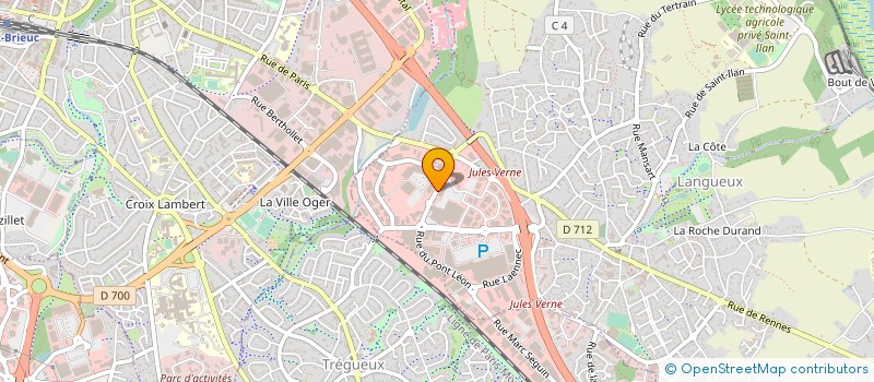 localisation de l'entreprise MAISON LE BIHAN  LANGUEUX