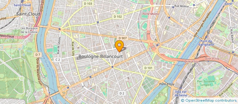 localisation de l'entreprise MAISON LE BOIS-ROND à BOULOGNE-BILLANCOURT