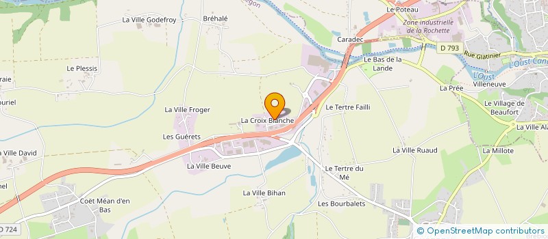 localisation de l'entreprise MAISON LE DREAN à GUEGON