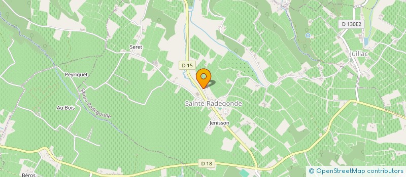 localisation de l'entreprise MAISON LE SEPE à SAINTE-RADEGONDE