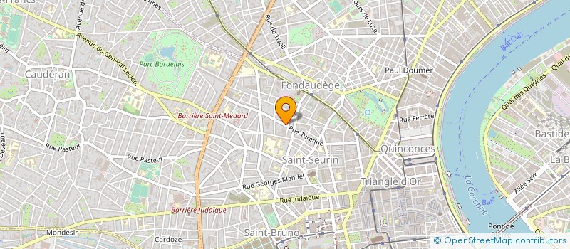 localisation de l'entreprise MAISON LEBEL à BORDEAUX