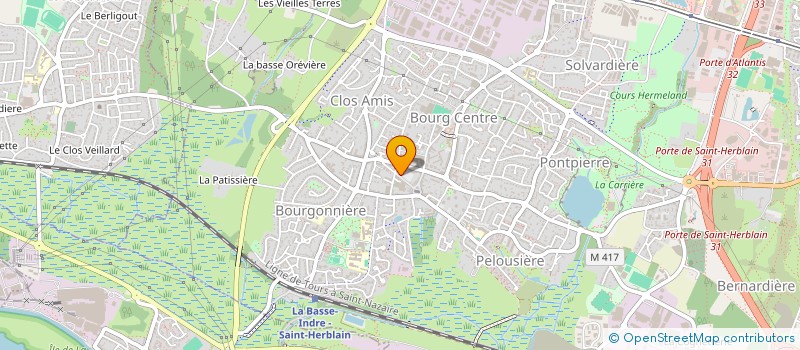 localisation de l'entreprise MAISON LEBOT GASPARI  SAINT-HERBLAIN