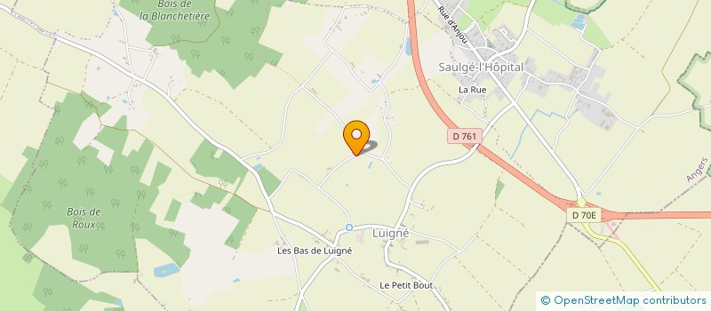 localisation de l'entreprise MAISON LEBRETON à LES GARENNES SUR LOIRE