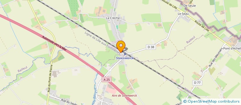 localisation de l'entreprise MAISON LECOUFFE SOC à BAILLEUL