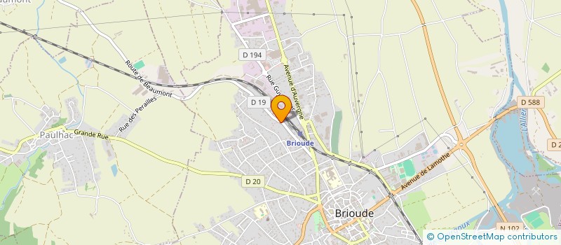 localisation de l'entreprise MAISON LEGATE à SAINT-BEAUZIRE