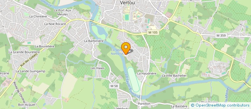 localisation de l'entreprise MAISON LEIGNO  VERTOU