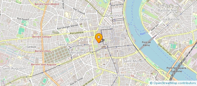 localisation de l'entreprise MAISON LEJEUNE à BORDEAUX