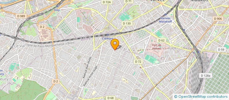 localisation de l'entreprise MAISON LEMARDELEY à CLAMART