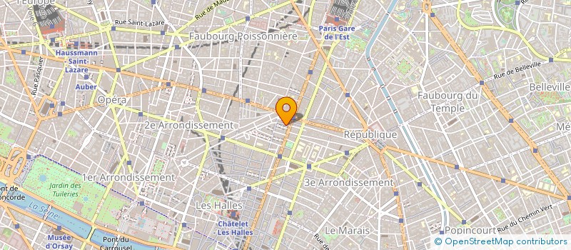 localisation de l'entreprise MAISON LEMOINE à PARIS