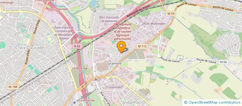 localisation de l'entreprise MAISON LEMOZ  TOULOUSE