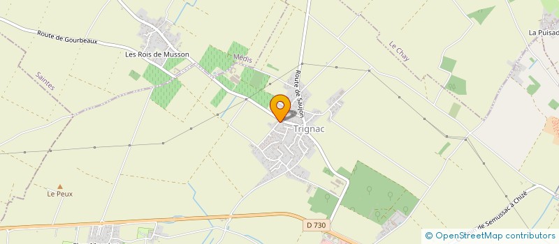 localisation de l'entreprise MAISON LEO&CIE  SEMUSSAC