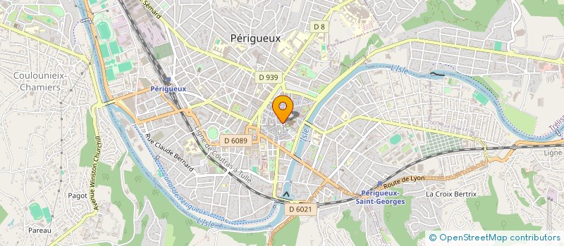 localisation de l'entreprise MAISON LEON à PERIGUEUX
