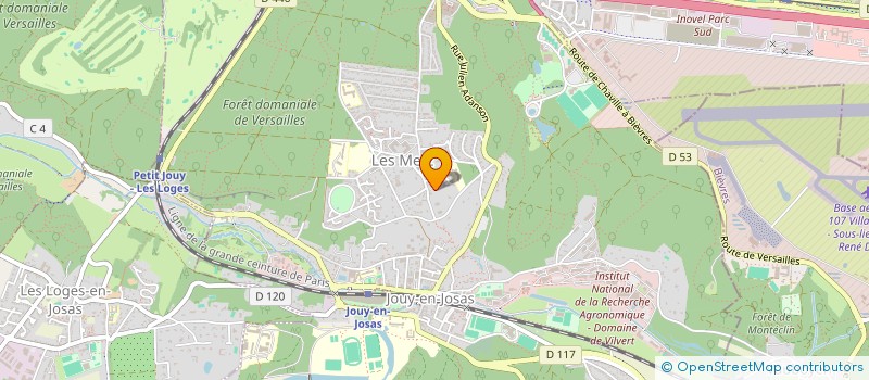localisation de l'entreprise MAISON LEON BLUM  JOUY-EN-JOSAS