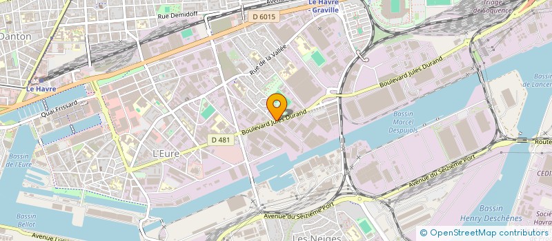 localisation de l'entreprise MAISON LERICHE à LE HAVRE