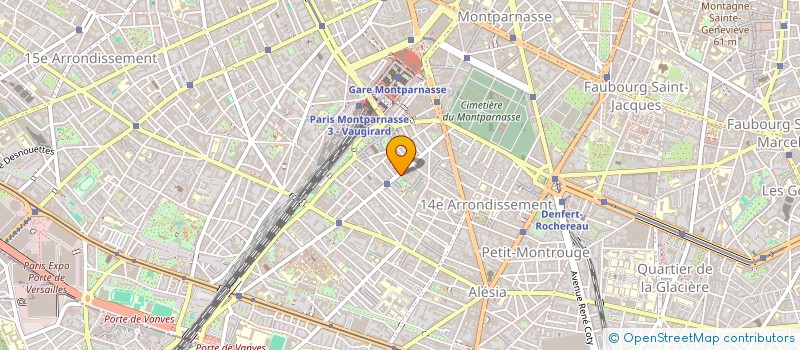 localisation de l'entreprise MAISON LES CRAIS  PARIS