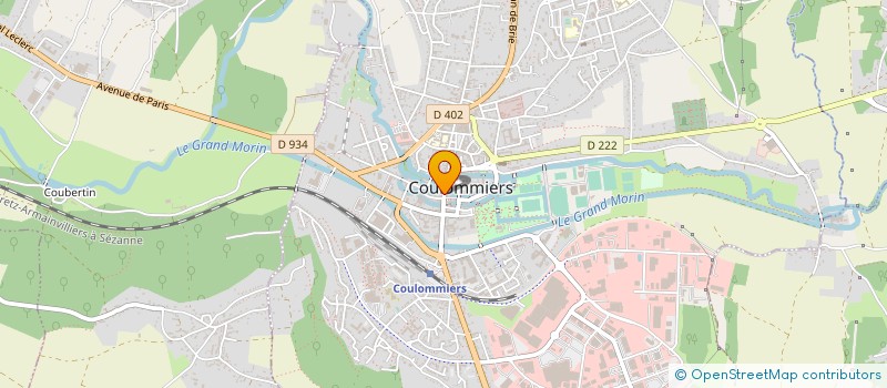 localisation de l'entreprise MAISON LETURQUE à COULOMMIERS