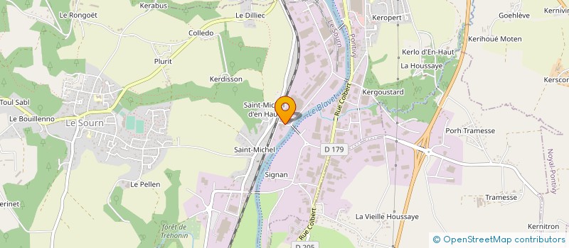 localisation de l'entreprise MAISON LEVESQUE SARL à LE SOURN