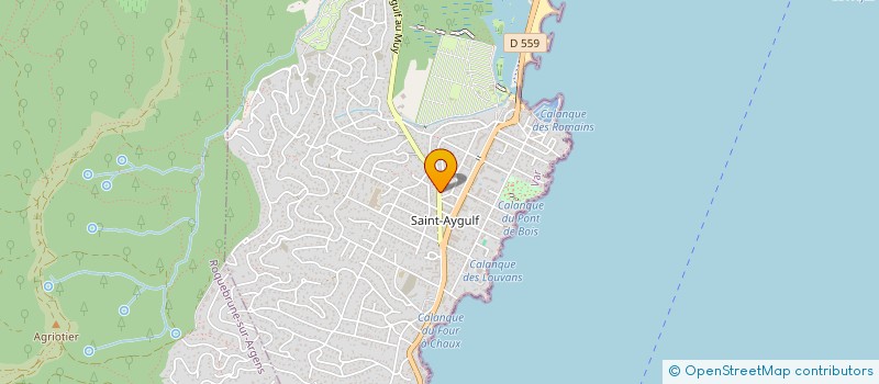 localisation de l'entreprise MAISON LG à FREJUS