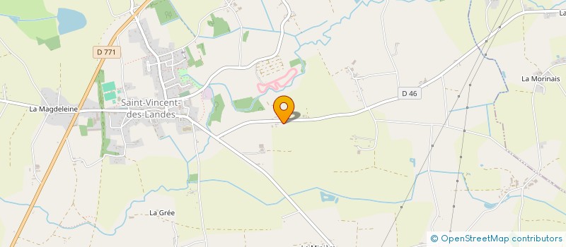 localisation de l'entreprise MAISON LH  SAINT-VINCENT-DES-LANDES