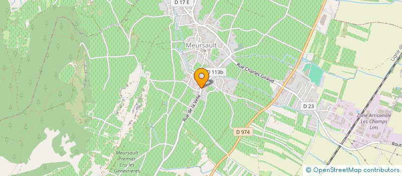 localisation de l'entreprise MAISON LIBC à MEURSAULT