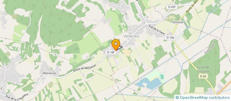 localisation de l'entreprise MAISON LMA  VENERIEU