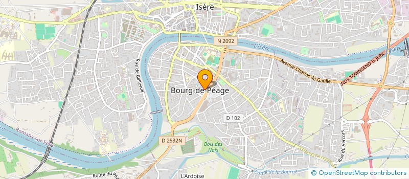 localisation de l'entreprise MAISON LODY  BOURG-DE-PEAGE