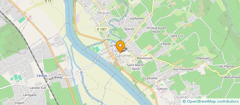 localisation de l'entreprise MAISON LOGEMENT PAYS CADILLACAIS à CADILLAC-SUR-GARONNE