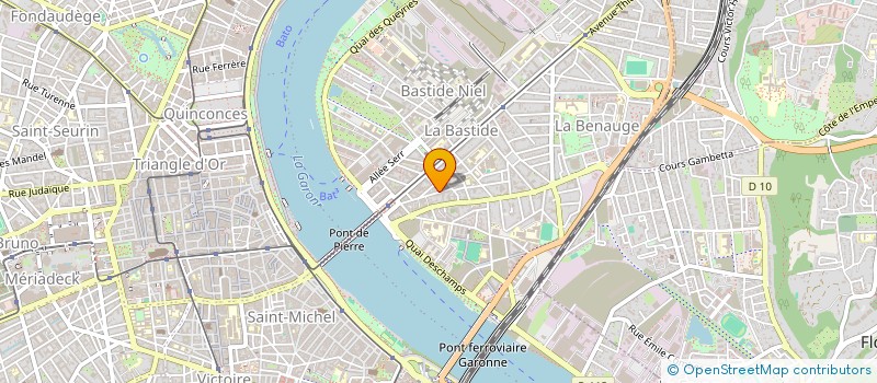 localisation de l'entreprise MAISON LOGISTIQUE à BORDEAUX