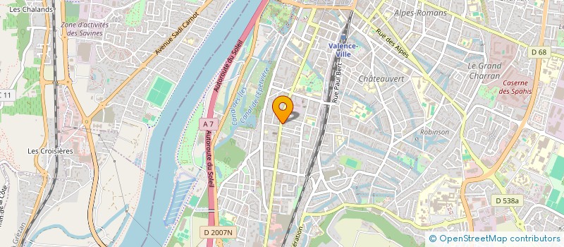 localisation de l'entreprise MAISON LOOTVOET  VALENCE