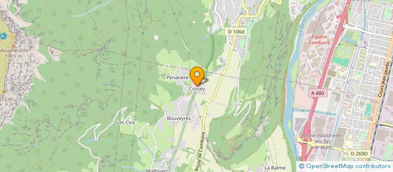 localisation de l'entreprise MAISON LORETTE ET LAURENT  CLAIX