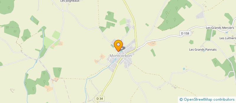 localisation de l'entreprise MAISON LORIN  MELLEROY