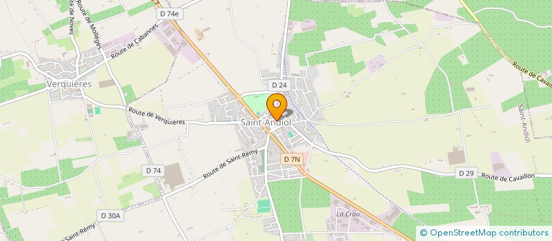 localisation de l'entreprise MAISON LOU CHIN  SAINT-ANDIOL