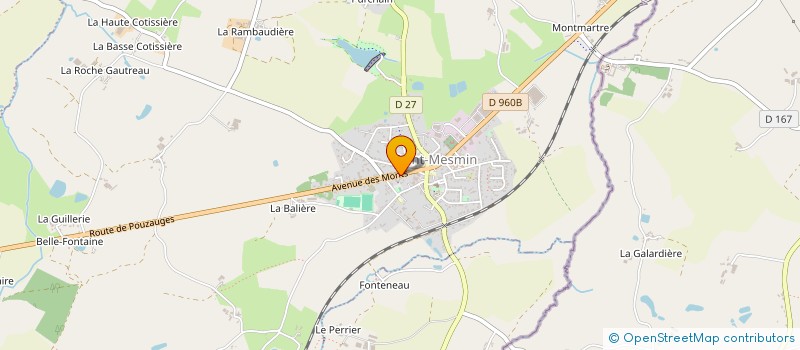 localisation de l'entreprise MAISON LOUBRESSAC  SAINT-MESMIN